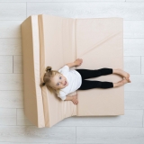 Мат (мягкий щит) Romana 2000*1000*60, в 4 сложения (желтый)