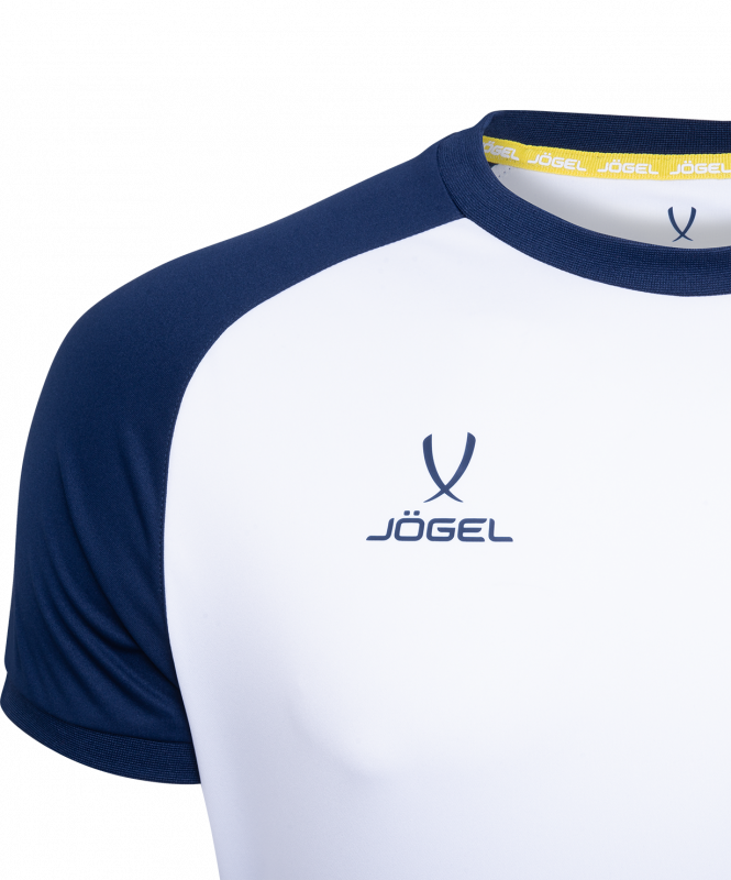 Футболка игровая CAMP Reglan Jersey, белый/темно-синий, размер XL, Jögel УТ-00016177