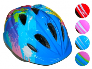 Защитный шлем для роллеров, велосипедистов. Материал пластмасса, пенопласт. (НХ-666)