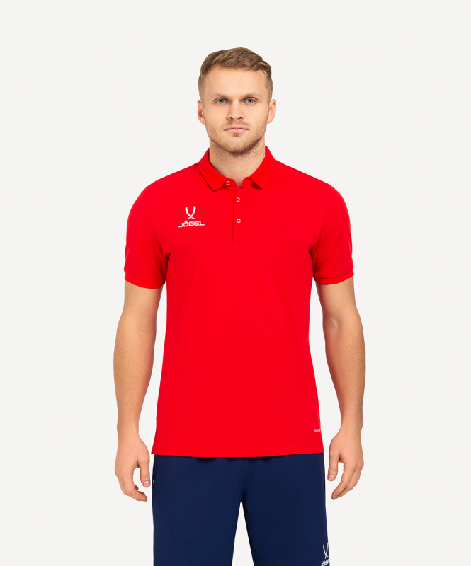 Поло JOGEL NATIONAL PerFormDRY Classic Polo, красный, размер L ЦБ-00003553