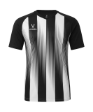 Футболка игровая JOGEL CAMP Striped Jersey, черный/белый, размер XXXL ЦБ-00007830
