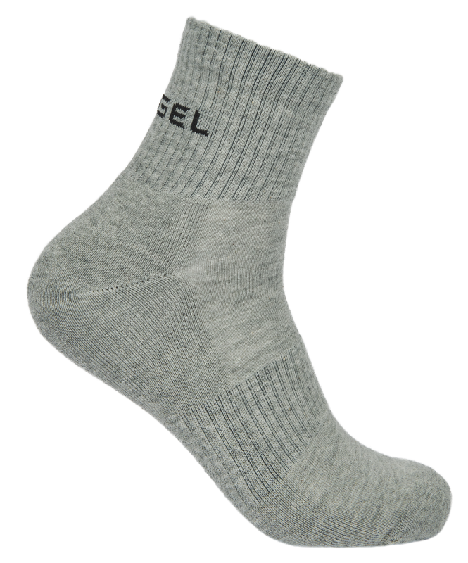 Носки средние ESSENTIAL Mid Cushioned Socks, меланжевый, Jögel