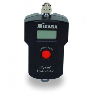 Манометр электронный MIKASA AG500, длина 10 см, ширина 5 см, высота 4 см, клапан для выпуска воздуха, 2 иглы