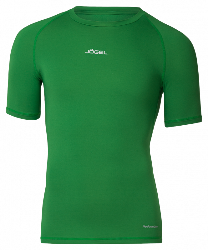 Футболка компрессионная с коротким рукавом CAMP PerFormDRY Baselayer SS Tee, зеленый, размер L, JÖGEL ЦБ-00004017