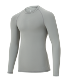 Футболка компрессионная с длинным рукавом PerFormDRY Baselayer LS Tee, серый, размер YXL, Jögel ЦБ-00004128