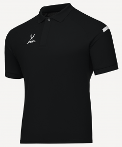Поло CAMP 2 Poly Polo, черный, размер L, JÖGEL ЦБ-00005327