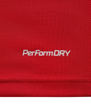 Футболка тренировочная DIVISION Training Tee, красный, размер YM, Jögel ЦБ-00003967