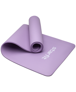 Коврик для йоги и фитнеса FM-301, NBR, 183x61x1,0 см, лиловый, Starfit