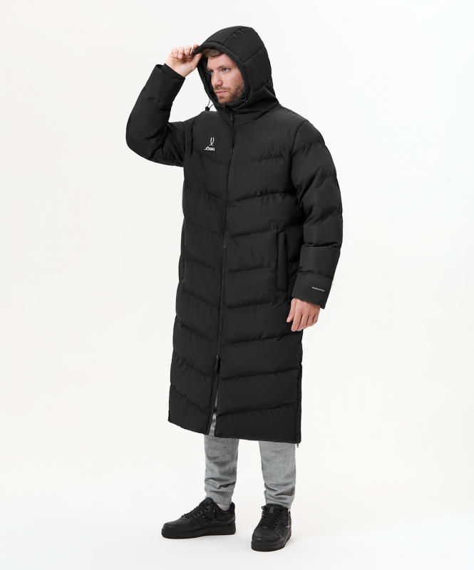 Пальто утепленное ESSENTIAL PerFormPROOF Padded Coat, черный, размер XXL, Jögel ЦБ-00003938