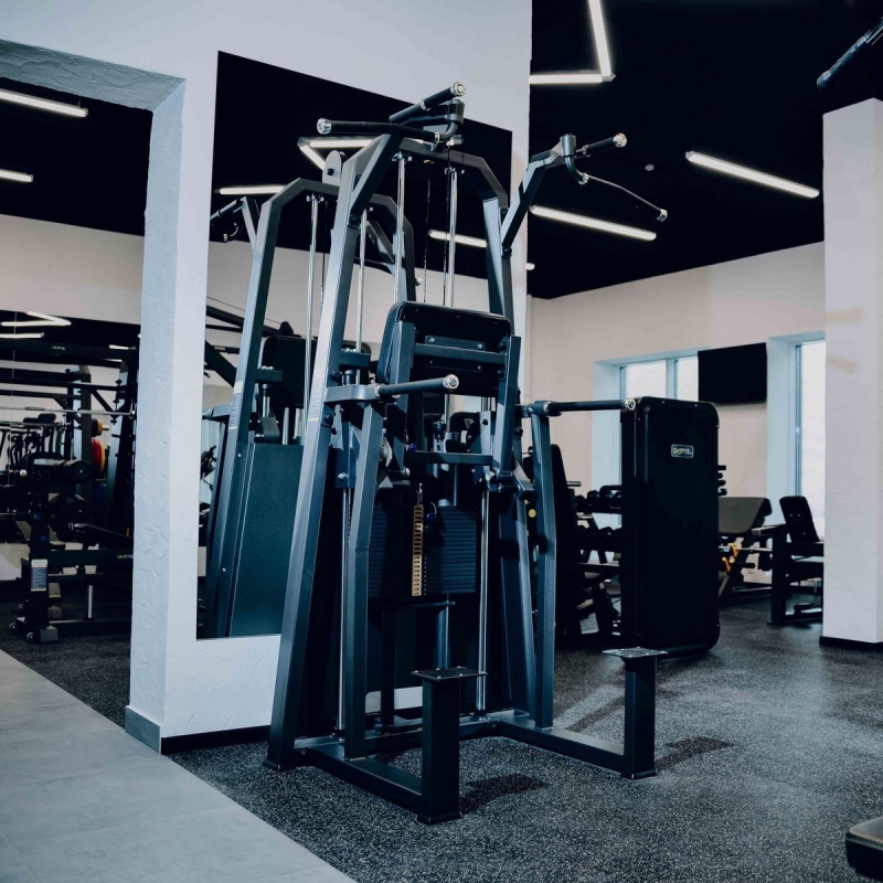 Турник, брусья с противовесом. Стек A2009 100 кг TANGEN