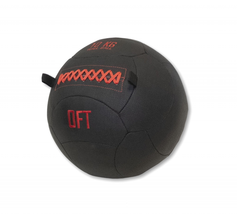 Тренировочный мяч Wall Ball Deluxe 10 кг Original FitTools FT-DWB-10