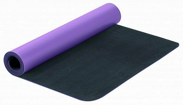 Коврик для йоги AIREX Yoga ECO Grip Mat 183х61х4 см. Фиолетовый