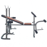 Скамья со стойками под штангу с опциями DFC D126