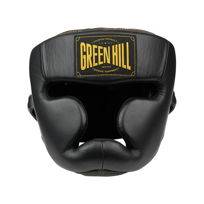боксерский шлем KEEPER чёрный/тёмно-коричневый Green Hill THBHFF-12 S