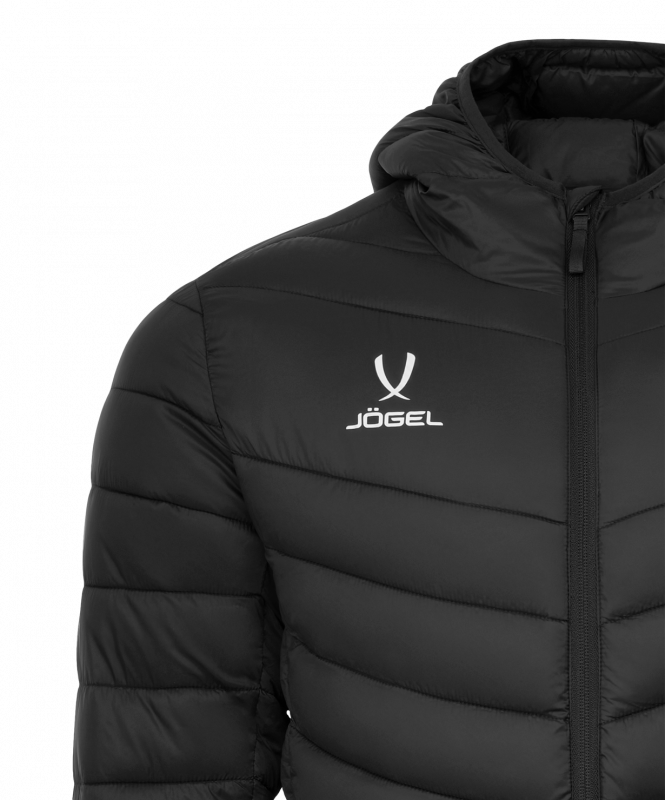 Куртка утепленная JOGEL ESSENTIAL PerFormPROOF Light Padded Jacket, черный, детский, размер YM ЦБ-00005371