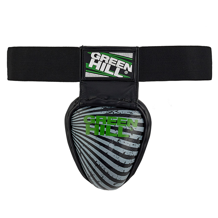 Защита паха для тайского бокса IRON черная Green Hill GGI-6101 XL