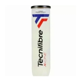 Мяч теннисный Tecnifibre X-One ATP 4B, 60XONE364, уп.4шт, одобр. ITF, войлок, нат.резина, желтый