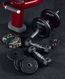 Замки для грифа BB-108, d=26 мм, металлические, хромированный, 2 шт, Starfit УТ-00019223