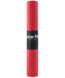 Коврик для йоги и фитнеса FM-101, PVC, 183x61x0,3 см, красный, Starfit