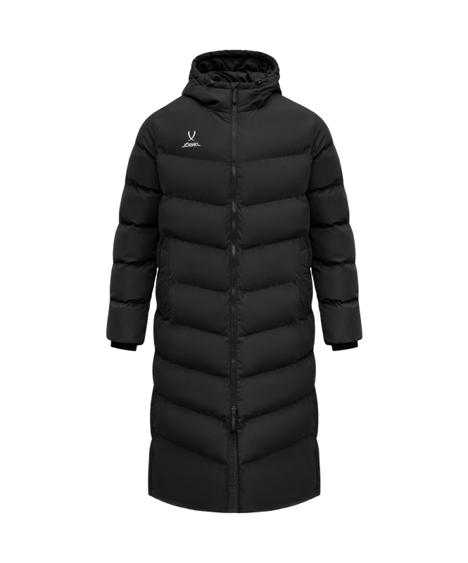 Пальто утепленное ESSENTIAL PerFormPROOF Padded Coat, черный, размер XXL, Jögel ЦБ-00003938
