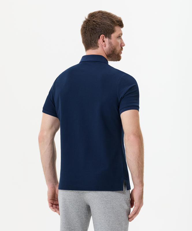 Поло ESSENTIAL CVC Polo, темно-синий, размер S, Jögel ЦБ-00004044