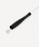 Скакалка RP-501 ПВХ, с пластиковыми ручками, 3 м, черный, Starfit ЦБ-00004400