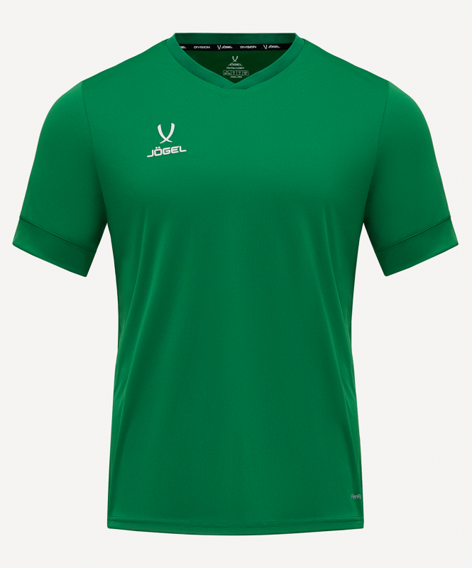 Футболка игровая DIVISION PerFormDRY Union Jersey, зеленый, размер XL, Jögel ЦБ-00003354