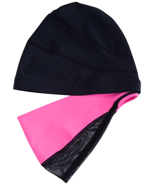 Шапочка для плавания Duplo Black/Pink, полиамид, 25Degrees