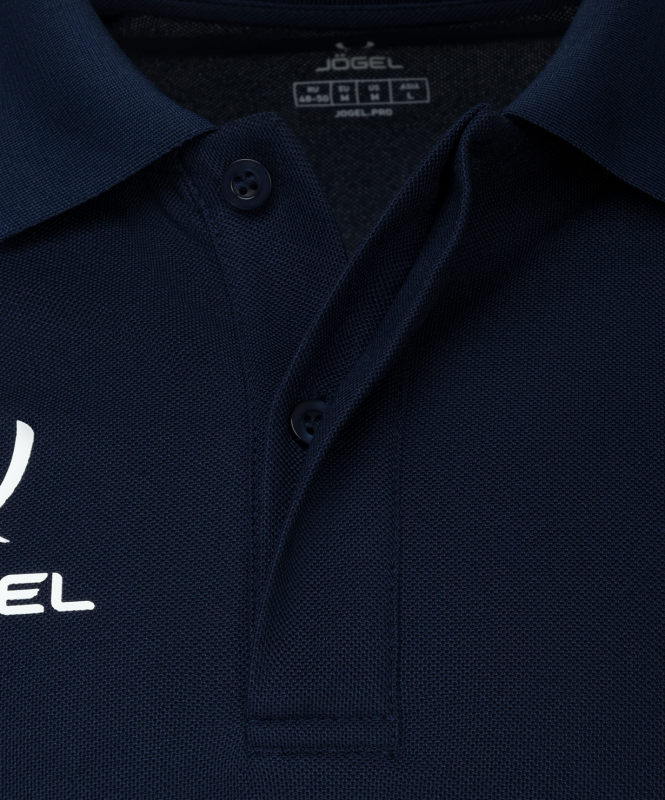 Поло CAMP 2 Poly Polo, темно-синий, размер XL, Jögel ЦБ-00003398