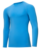 Футболка компрессионная с длинным рукавом PerFormDRY Baselayer LS Tee, голубой, Jögel ЦБ-00004127