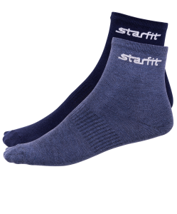 Носки средние SW-206, темно-синий/синий меланж, 2 пары, Starfit