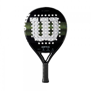 Ракетка для падела WILSON Optix V1 Black, WR181611U2, для начин-х, стекловолокно, черный