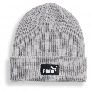 Шапка PUMA ESS High Crown Beanie, 02641002, 100% акрил, серый