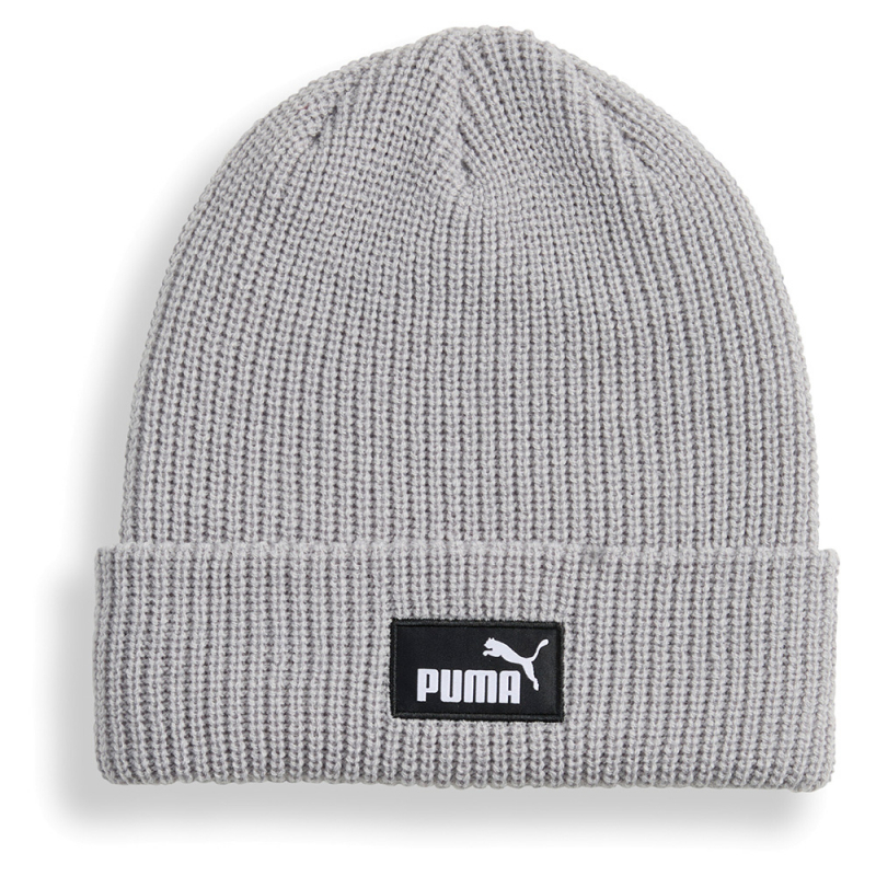 Шапка PUMA ESS High Crown Beanie, 02641002, 100% акрил, серый
