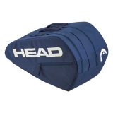 Сумка-чехол HEAD Base Padel Bag M, 261365-NY, с карманом, на 3 ракетки для падела, темно-синий