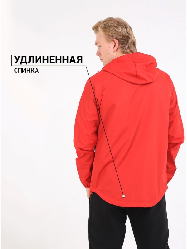 Куртка ветрозащитная CAMP Rain Jacket, красный, Jögel