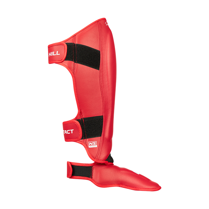 Защита голень-стопа Contact 3D inject foam MF Красный Green Hill CNSGM-032 S