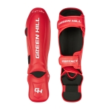 Защита голень-стопа Contact 3D inject foam MF Красный Green Hill CNSGM-032 S