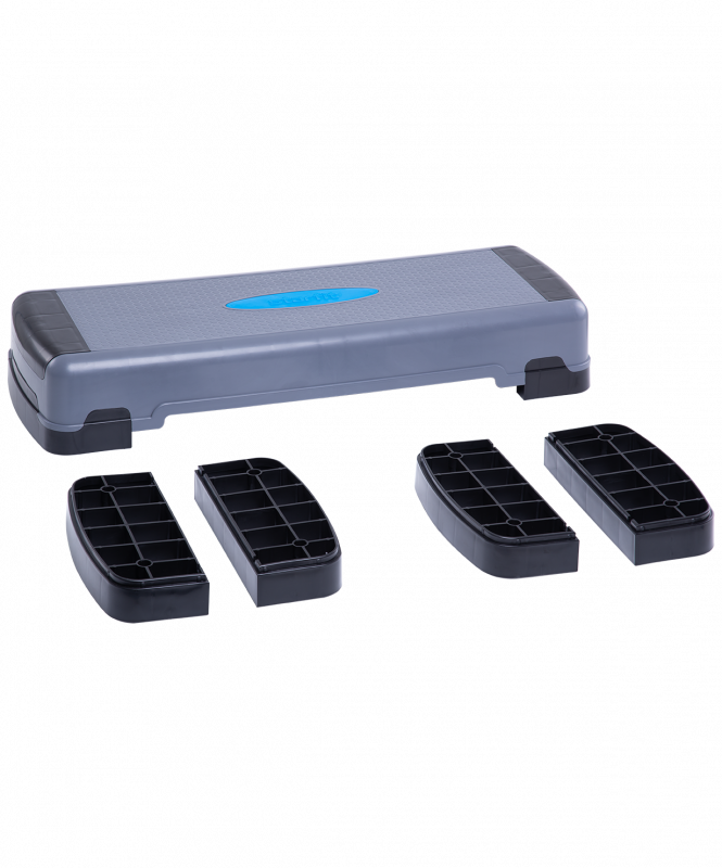 Степ-платформа фиксирующаяся SP-204 90х32х25 см, 3-уровневая, Starfit УТ-00019259