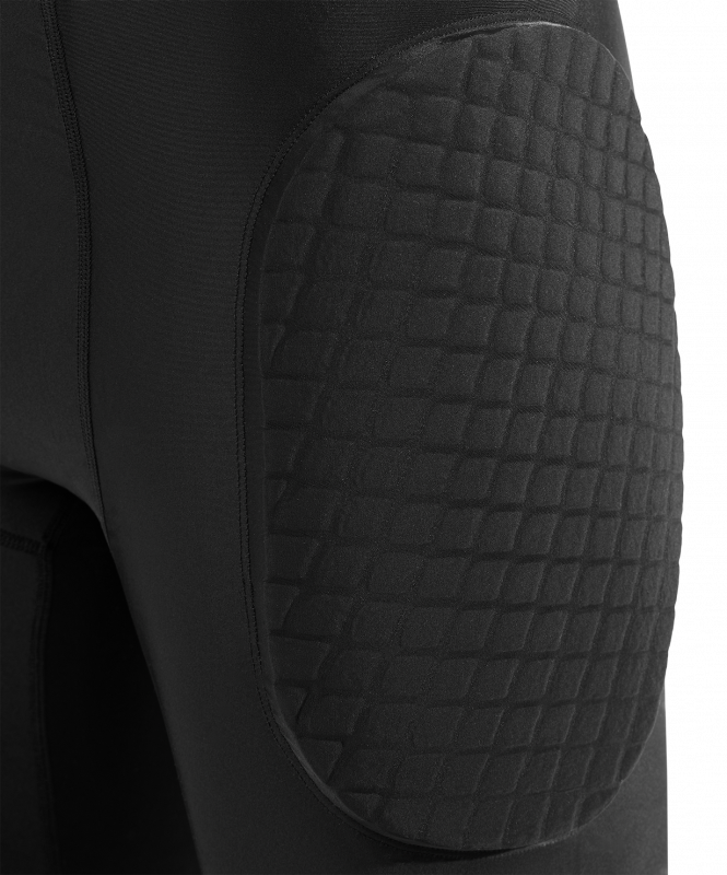 Шорты вратарские с защитой ScalePad Goalkeeper Shorts, черный, размер L, Jögel ЦБ-00004472