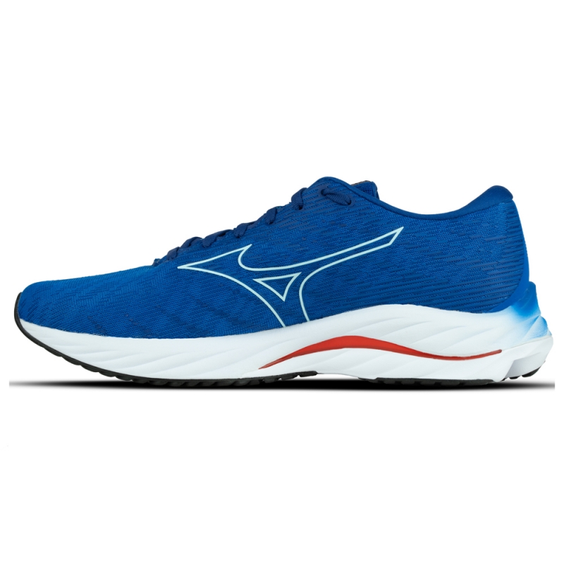 Кроссовки беговые MIZUNO Wave Rider 26 J1GC2203-05, размер UK9.5, (российский размер 43.5), синий