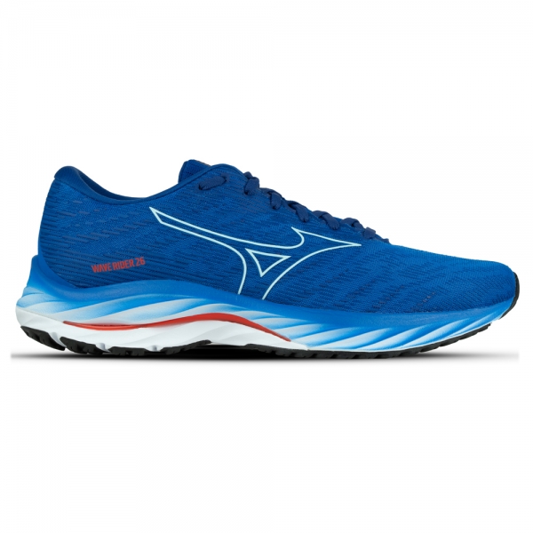 Кроссовки беговые MIZUNO Wave Rider 26 J1GC2203-05, размер UK10.5, (российский размер 44.5), синий