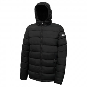 Куртка утепленная с капюшоном мужская MIKASA MT914-049-4XL, размер 4XL, черный