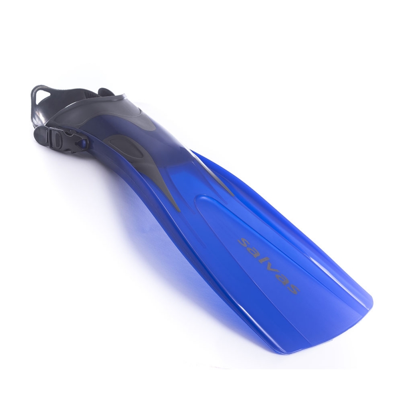 Ласты для плавания SALVAS Hazard Plus Fin BA160LXBBSTS, размер L/XL, синие