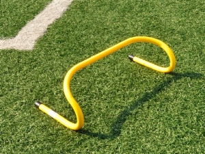 Барьер тренировочный футбольный FT-M15 (Жёлтый)
