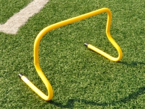 Барьер тренировочный футбольный FT-M30 (Жёлтый)