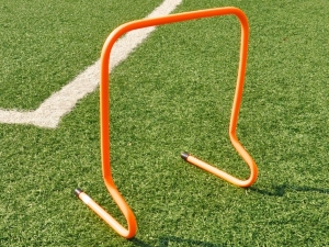 Барьер тренировочный футбольный FT-M50 (Оранжевый)