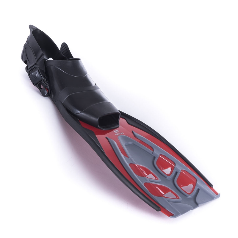 Ласты для плавания SALVAS Tonic Dive, BA190LXR1STS, размер L/XL, красные