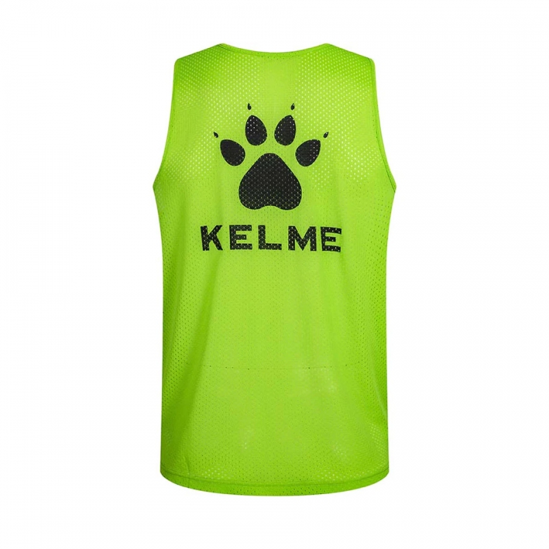 Манишка тренировочная KELME, 8051BX1001-933-L, размер L, лайм