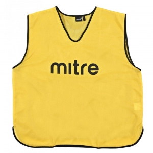 Манишка тренировочная Mitre T21503YAK-SR, размер SR, желтая